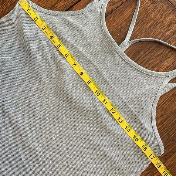 Nike Dri Fit T Racerback Tank Top Blue Medium sporty Running Outdoors athletic - Picture 3 of 8